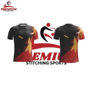 Maillot de football pour adultes, logo personnalisé, kit d'équipe, maillot de football à manches courtes, léger, respirant, vêtements de sport performants, 100% coton - Product Image 5