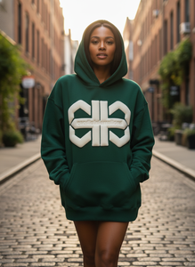 Sweat-shirt personnalisé à capuche zippé pour homme, impression 3D en relief, 500 GSM, molleton épais, coupe ample, style streetwear, délavé à l'acide - Product Image 5