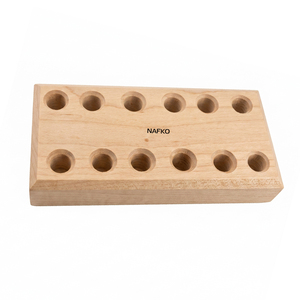 Support en bois de haute qualité pour 6 pinces à épiler, support de rangement en bois pour pinces, support de tri industriel pour bijoutiers, outil de bricolage, produit économique - Product Image 1