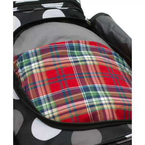Top Trending Unisex Polka Dot Duffel <b>Bag</b> Polyester 20-<b>30L</b> Capacity Casual Gym Travel <b>Bag</b> Zipper Closure Soft Handle Durable - Product Image 4
