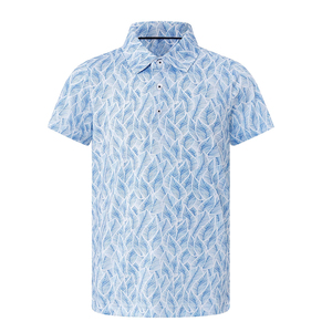 Camisetas de golf para jóvenes a precio económico, con tejido de punto suave, cierre de botones, manga corta y corte versátil. - Product Image 1