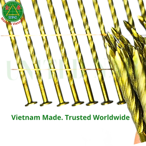 ตะปูพาเลทแบบขดขนาด 3 นิ้ว 15 องศา จากโรงงานเวียดนาม ดีไซน์ก้านสกรูและหัวแบบลายตาราง |   ตะปูแบบม้วน - Product Image 2