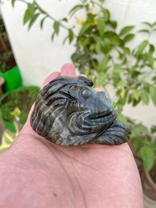 Figurine de dragon en labradorite naturelle |   Sculpture Fantastique en Cristal Sculptée à la Main pour Collectionneurs et Détaillants de Cadeaux - Product Image 4