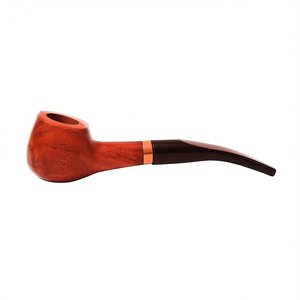 Pipa de Fumar de Madera Hecha a Mano, Ecológica y Duradera, Estilo Vintage, Portátil, de Alta Calidad para Tabaco - Product Image 2