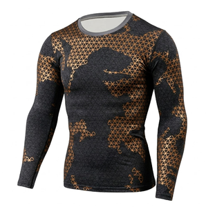 Custom Full Sleeve <b>Surf</b> Logo Mma Bjj Compression Shirt Sublimated Jiu Jitsu Rash guards Design Wholesale Rash Guard - Product Image 1