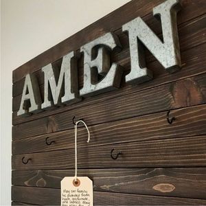 Letras Decorativas Rústicas de Metal Galvanizado con la Palabra LOVE, Letras de Hierro 3D Industriales para Decoración de Bodas, Hogar, Adorno para Colgar en la Pared de Estilo Rústico - Product Image 4