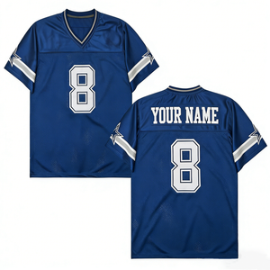 Jersey de Fútbol Americano Bordado Personalizado de Alta Calidad, Uniforme Cosido para Liga, Selección Nacional de EE. UU., Clubes Deportivos - Product Image 1