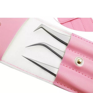 Pinces à sourcils personnalisées, couleur personnalisée, acier inoxydable, homologuées CE, pointe dentelée, prise en main fine, outils de maquillage, beauté - Product Image 3