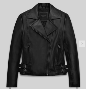 Veste en cuir unisexe modèle 2026 – Écologique, respirante, coupe-vent, col montant, logo frontal, style vintage - Product Image 1