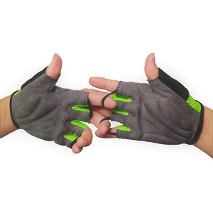 Gants de cyclisme à demi-doigts très demandés avec protection pour la moto, les sports de plein air et la gym – Vente en gros professionnelle - Product Image 1