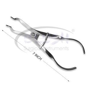 Dental Rubber Dam Starter Kit 18 Pcs Set <b>Frame</b> Punch <b>Clamps</b> Stainless Steel Surgical Grade Autoclavable Manual By Blush Surgical - Product Image 3