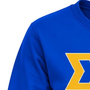 Sweat-shirt à col rond pour femme Sigma Gamma Rho, bleu, avec motif de sororité grecque, pull à manches longues, décontracté, streetwear universitaire, personnalisé - Product Image 4
