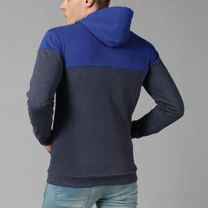 Custom Street Wear Hoodie No String Fleece Blank Zip Up Vintage Double Layer Acid Wash Sun Faded Distressed Hoodies For Men - Product Image 3