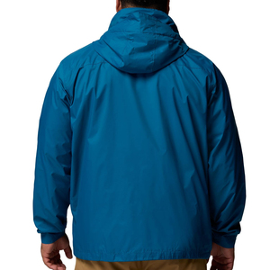 Chaquetas de lluvia transpirables y cómodas con cremallera personalizadas en venta. Nuevas chaquetas cortavientos impermeables para hombre para actividades al aire libre. - Product Image 5