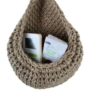 Estante de Pared Floral de Yute Natural Hecho a Mano, de Tamaño Personalizado, para Decoración de Vestíbulos de Hotel y Oficinas - Product Image 4