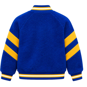 Chaqueta Bomber Sherpa Reversible para Mujer de Sigma Gamma Rho, Chaqueta de Invierno Cálida de Doble Cara con Forro Polar Personalizado de la Hermandad Griega - Product Image 2