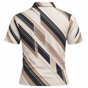 เสื้อโปโลพิมพ์ลายพรีเมียมสำหรับผู้ชาย โลโก้สั่งทำได้ ระบายอากาศได้ดี เหมาะสำหรับกอล์ฟ ชุดกีฬา ชุดทีม ผู้จัดจำหน่าย - Product Image 3