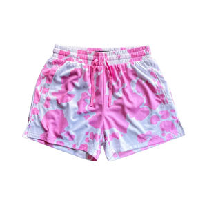 Pantalones Cortos Deportivos Transpirables de Malla Ligera para Gimnasio, Ecológicos, de Secado Rápido, Sublimación por Transferencia, 100% Poliéster - Product Image 1