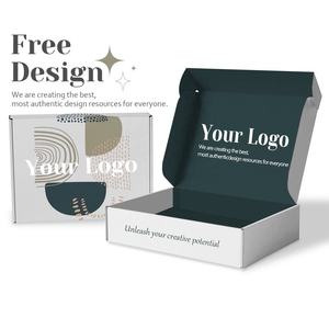Cajas de Cartón Corrugado Impresas Personalizadas, Cajas de Embalaje Plegables Planas para Envío con Logotipo - Product Image 2