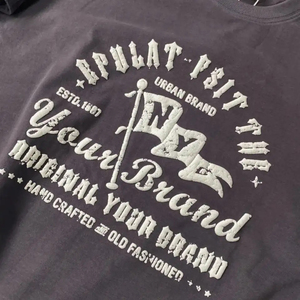 T-shirt en coton surdimensionné à carreaux blancs et bleus pour homme, manches courtes, col rond, imprimé lettres sur le devant, décontracté, respirant, taille S - Product Image 4