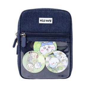 Trousse à crayons en nylon mignonne et pratique avec fenêtre transparente, style dessin animé, pour fournitures de papeterie du Vietnam - Product Image 2