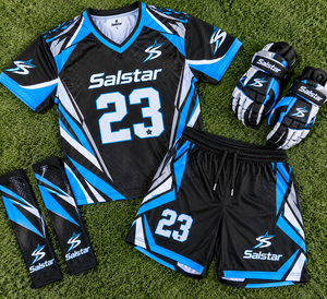Ensemble d'uniformes de lacrosse personnalisés par sublimation, maillot et short de lacrosse pour hommes, vêtements de sport d'équipe, logo personnalisé, uniforme athlétique respirant - Product Image 6