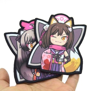 Parches Personalizados con Diseño de Corazón, Impresos por Sublimación, Adhesivos, de Fieltro No Tejido, Cómodos y Elegantes, para Sombreros y Ropa - Product Image 1