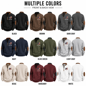 Sweat-shirt à capuche unisexe personnalisé avec fermeture éclair quart de tour, épais, brodé, imprimé animal, style streetwear décontracté, marque privée - Product Image 2