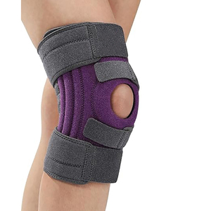 Estabilizador de Rodilla Ergonómico para Fitness con Soportes Metálicos Laterales para Levantamiento de Pesas y Entrenamiento de Fuerza - Product Image 3