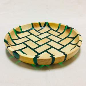 ชามไม้เรซิ่นอีพ็อกซี่ทำมือสุดหรู ผสมผสานงานฝีมือดั้งเดิมกับศิลปะร่วมสมัย เป็นมิตรกับสิ่งแวดล้อม ปลอดสาร BPA - Product Image 3