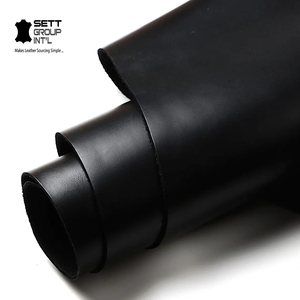 OEM 100% Finish Leather 0.9-1.5 MM Genuine Cowhide Full Grain for Shoe Crafts <b>Thick</b> Raw Patterned Full Chrome Tanned Bangladeshi - Product Image 5