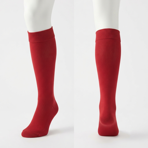 Chaussettes de travail pour hommes Blackhardson, qualité supérieure, 80% coton, 17% polyester, 3% élasthanne, 180 GSM, respirantes, logo personnalisé rouge, hôpital - Product Image 1