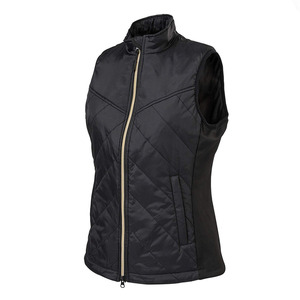 Chaleco Largo Acolchado de Invierno Personalizado, Sin Mangas, Acolchado, Cálido, para Mujer, para Clubes de Golf y Equitación - Product Image 1