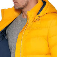 Veste matelassée d'hiver pour homme, légère, coupe-vent, pour le sport et les voyages, vente en gros OEM