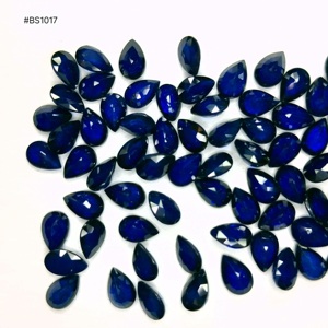 Saphirs bleus de Madagascar de forme ovale et poire, diffusion, 235,88 ct, ensemble de pierres précieuses facettées de qualité 3A pour la création de bijoux sur mesure - Product Image 5