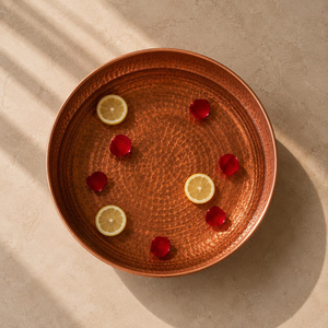 Cuenco de Pedicura de Cobre Puro Hecho a Mano de Alta Calidad, Bañera Premium de Cobre para Remojar los Pies, para Spa, Salón, Cuidado de los Pies, Relajación y Decoración - Product Image 2