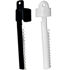 Navaja de Afeitar Recta de Acero Inoxidable de Alta Calidad para Barbería, Cuchillas Reemplazables, Color Personalizado, Bajo MOQ, Navajas con Anillo para el Dedo, OEM - Product Image 2