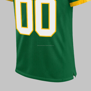 Vente en gros d'uniformes de football personnalisés unisexe maillot de football en polyester à sublimation maillots de football Service OEM avec logo du nom de l'équipe - Product Image 5