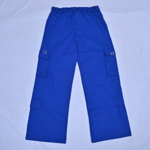 Pantalones Cargo de Mujer de Primera Calidad, Personalizados, 100% Algodón, Transpirables, Cintura Elástica, Corte Holgado, Pierna Recta, Largura Completa - Product Image 5