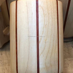 Mug en bois artisanal, essentiel unique pour la maison, bar, restaurant - Product Image 2