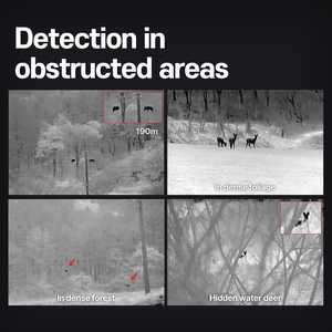 Dispositivo de Imagen Térmica Portátil ZeroBeam KTC K1, 384x288, Lente de 25 mm, Cámara Infrarroja de 55 Hz para Observación y Detección en Campo - Product Image 3