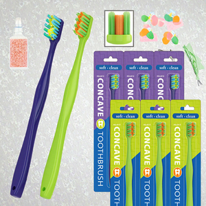 Brosse à dents à poils souples biodégradable Rechargeable soins bucco-dentaires infantile brosse à gencives PBT Silicone plastique naturel bébés - Product Image 3