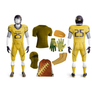 Custom American Football Uniform Set Wholesale Cheap Deal Package Jerseys, Pants, Backpack, Gloves and <b>Socks</b> Fully Sublimated - Product Image 3