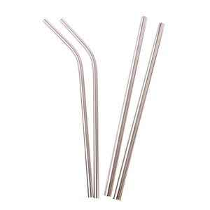 Colección de Pajitas Metálicas de Acero Inoxidable Premium, Accesorios Reutilizables para Beber en Cualquier Ocasión - Product Image 1