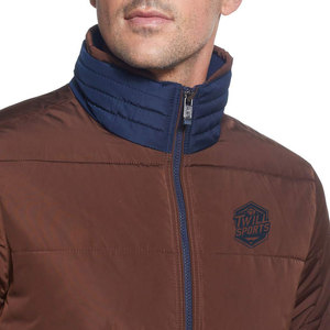 Novedades al por Mayor: Chaqueta de Burbujas para Hombre, Ropa Casual Juvenil, Logotipo Personalizado, Cuello Alto, Chaqueta de Invierno Transpirable y Ecológica - Product Image 4
