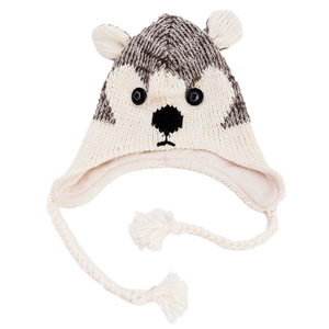 Gorro de lana suave hecho a mano con diseño de animal, cálido, lindo, cómodo, unisex, ecológico, para clima frío, uso diario, OEM Nepal - Product Image 2