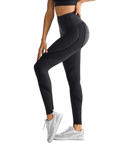 Leggings de sport pour femmes, taille plus, tissu extensible, confortables pour la course à pied - Product Image 4