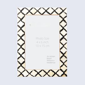Cadre photo en os incrusté, vente en gros |   Cadre photo décoratif artisanal - Product Image 3