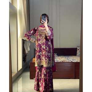 Conjuntos Elegantes para Fiestas, Top y Pantalón con Dupatta, Realza tu Look Elegante - Product Image 5