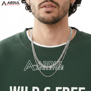 Sweat-shirt pour homme en coton mélangé, col rond et manches longues, idéal pour l'entraînement sportif et les voyages. - Product Image 6